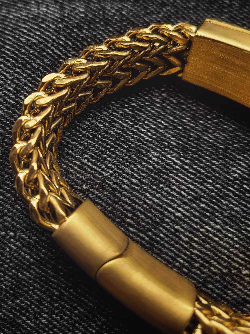 Golden bracelets texture
