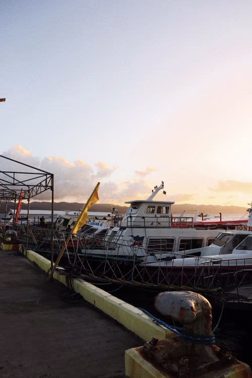 At the Port